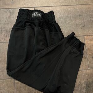 Tiger Friday Black Jogger Pants Child Large Dance Wear